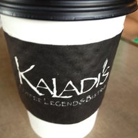 Photo taken at Kaladi&#39;s Coffee Legend &amp; Bistro by Michelle on 7/6/2012