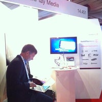 Photo taken at IBC Hall 14 - Connected World by Jijesh D. on 9/9/2012