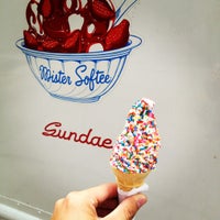 Photo taken at Mister Softee Truck by Maximilian S. on 7/13/2012