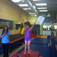 Photo taken at Peachtree gymnastics by Chris N. on 5/16/2012