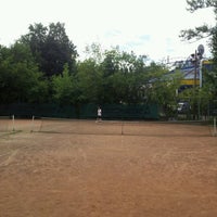 Photo taken at Теннисные корты стадиона &amp;quot;Метеор&amp;quot; by Eduard M. on 6/29/2012