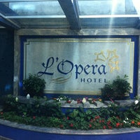 Photo taken at L&amp;#39;opera Hotel by Beto on 8/24/2012