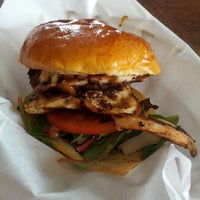 Photo taken at Mark&amp;#39;s Gourmet Burgers by Jon T. on 6/24/2012