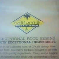 Photo taken at California Pizza Kitchen by Mark A. on 8/3/2012