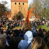 Photo taken at Osterfeuer Frohnau by Christian on 4/7/2012