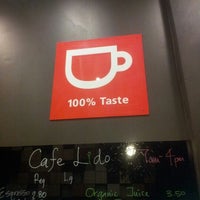 Photo taken at Cafe Lido by Andes L. on 9/8/2012