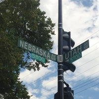 Photo taken at Rittenhouse St and Nebraska Ave by Judy C. on 8/18/2012