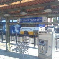 Photo taken at SACRT Light Rail Sacramento Valley Station by Brian A. on 5/24/2012