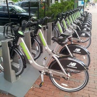 Photo taken at New Balance Hubway by Dave S. on 5/11/2012