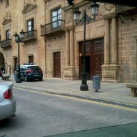 Photo taken at Palacio de los Condes de Gomara by Jose Angel F. on 5/25/2012