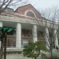 Photo taken at Yonsei University Central Library by Yongjun P. on 3/22/2012