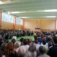Photo taken at Гимназия №29 by Serezha G. on 9/1/2012