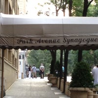 Photo taken at Park Avenue Synagogue by Taish on 8/24/2012