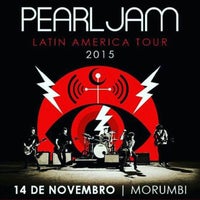 Photo taken at Pearl Jam - Lightning Bolt Tour (Estádio Cícero Pompeu de Toledo) by Carlos D P. on 11/14/2015
