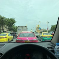 Photo taken at Ratchadamnoen Klang Road by Zhāng dà wěi . on 8/9/2018