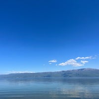 Photo taken at Ohrid Lake by momokama on 4/29/2024