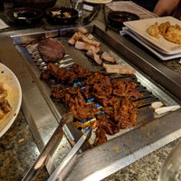 7/1/2018 tarihinde David K.ziyaretçi tarafından Oz Korean BBQ'de çekilen fotoğraf