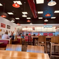 Photo taken at Five Guys by Ece G. on 3/21/2018