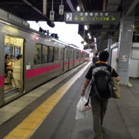 Photo taken at Akita Station by quiche on 8/14/2015