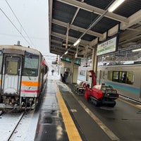 Photo taken at Minami-Otari Station by quiche on 1/6/2024