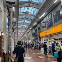 Photo taken at ルミエール商店街 by quiche on 7/3/2022