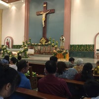Photo taken at St.Donbosco Church by Tansi C. on 1/31/2015