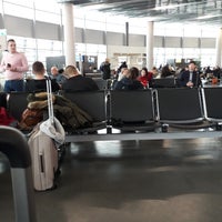 Photo taken at Gate C39 by Laura H. on 1/7/2019
