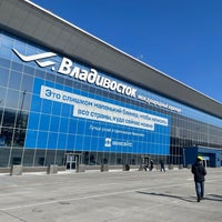 Photo taken at Vladivostok International Airport (VVO) by Fuad O. on 2/7/2022