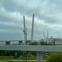 Photo taken at Zolotoy Bridge by Fuad O. on 5/29/2022