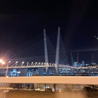 Photo taken at Zolotoy Bridge by Fuad O. on 2/2/2022