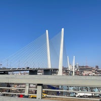 Photo taken at Zolotoy Bridge by Fuad O. on 2/12/2022