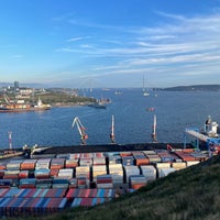 Photo taken at Владивостокский морской торговый порт by Fuad O. on 9/19/2021