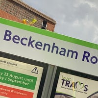 Photo taken at Beckenham Road London Tramlink Stop by Patrick B. on 8/17/2019