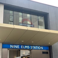 Photo taken at Nine Elms London Underground Station by Patrick B. on 10/17/2021