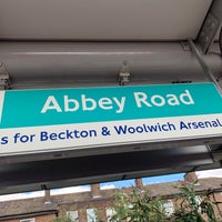 Photo taken at Abbey Road DLR Station by Patrick B. on 9/12/2019