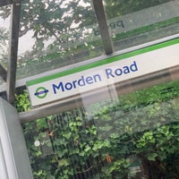Photo taken at Morden Road London Tramlink Stop by Patrick B. on 8/17/2019
