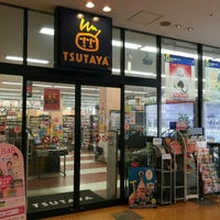 Photo taken at Tsutaya by Tatsuya N. on 4/6/2016