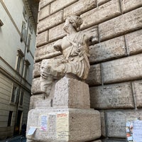 Photo taken at Statua di Pasquino by Gopal P. on 12/28/2019