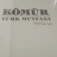 Photo taken at Kömür Türk Mutfağı by Eftal I. on 7/7/2019