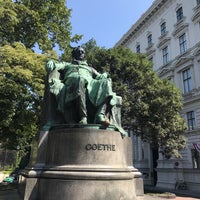 Photo taken at Goethe-Denkmal by Ayten G. on 8/17/2018