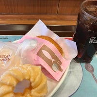 Photo taken at Mister Donut by megumi o. on 2/27/2018