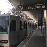 Photo taken at Tren Ligero Cd. Jardín by Horacio V. on 3/11/2017