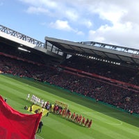 Photo taken at Anfield by Tristan C. on 3/10/2019