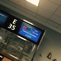 Photo taken at Gate E35 by Jerome P. on 7/28/2015