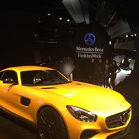 Photo taken at Mercedes-Benz Fashion Week by Nami C. on 2/18/2015