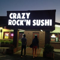 Photo taken at Crazy Rock&amp;#39;N Sushi by Jeff I. on 8/13/2013