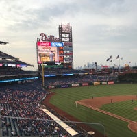 Photo taken at Citizens Bank Park by Andrew C. on 6/16/2017