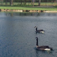 Photo taken at Whetstone Park Casting Pond by Jude D. on 4/20/2013