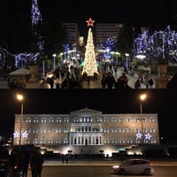Photo taken at Syntagma Square by Cihan C. on 1/1/2016