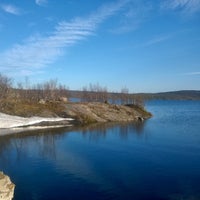 Photo taken at Рогозеро / Rogozero Lake by Maks K. on 5/26/2015